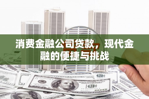 宁乡消费金融公司贷款，现代金融的便捷与挑战