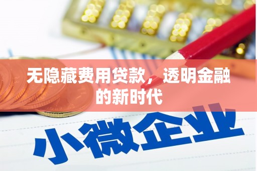 七里河无隐藏费用贷款，透明金融的新时代
