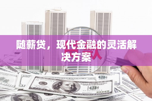 营口随薪贷，现代金融的灵活解决方案