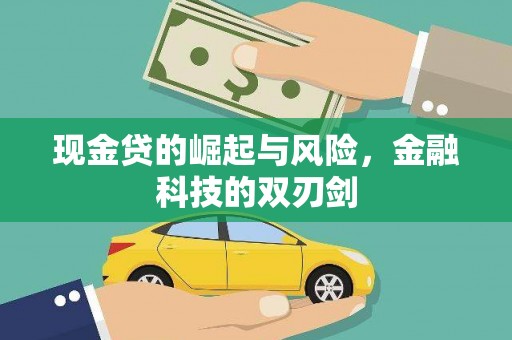 江华现金贷的崛起与风险，金融科技的双刃剑