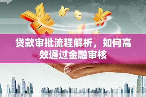 壶关贷款审批流程解析，如何高效通过金融审核