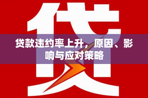 兴县贷款违约率上升，原因、影响与应对策略