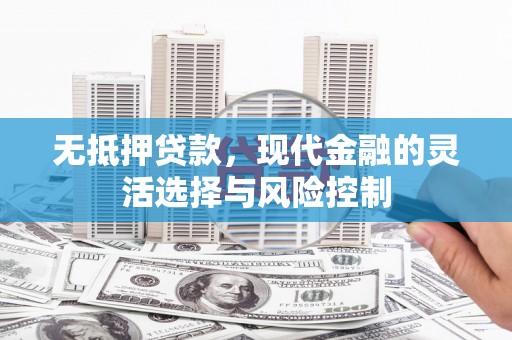 凤阳无抵押贷款，现代金融的灵活选择与风险控制