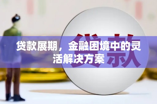 温州贷款展期，金融困境中的灵活解决方案