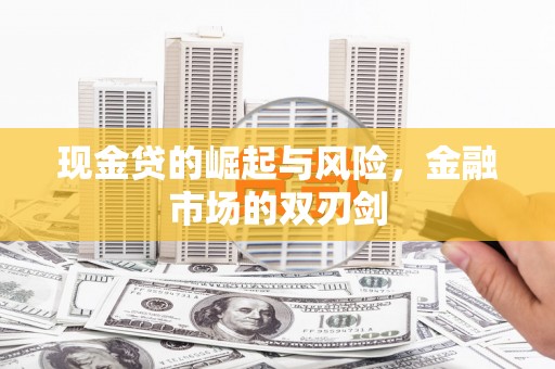 沙雅现金贷的崛起与风险，金融市场的双刃剑