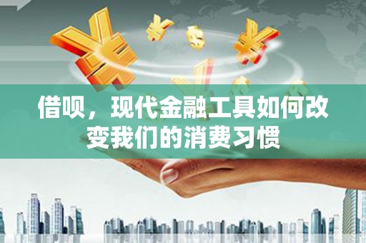 颍上借呗，现代金融工具如何改变我们的消费习惯