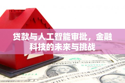 泗阳贷款与人工智能审批，金融科技的未来与挑战