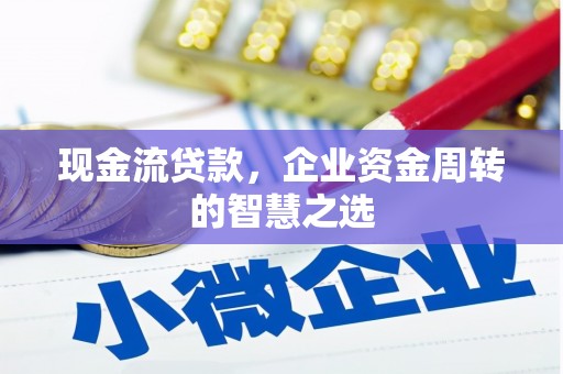 浦口现金流贷款，企业资金周转的智慧之选