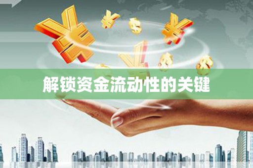 安县解锁资金流动性的关键