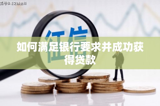 腾冲如何满足银行要求并成功获得贷款